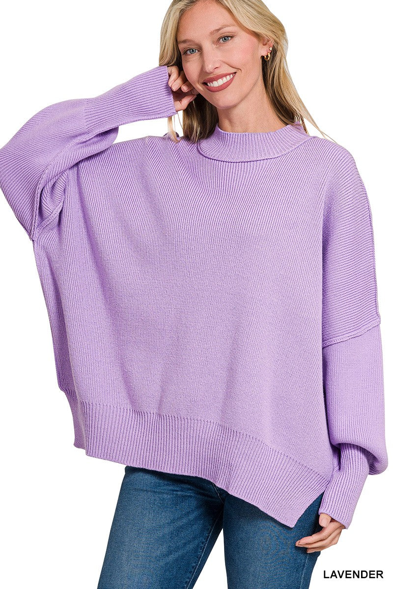 Best Days Sweater (Lavender)