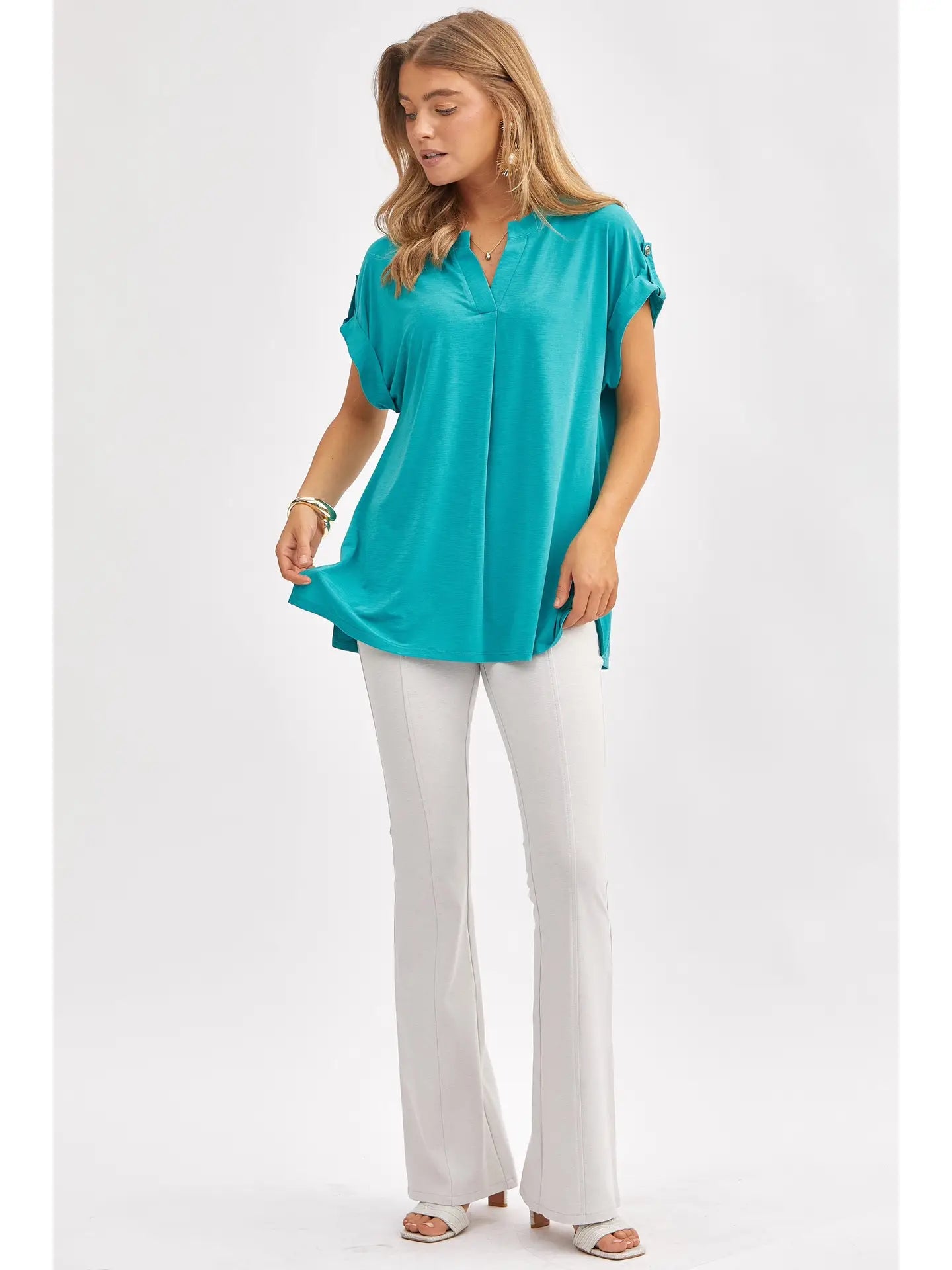 Hidden Smiles Top (Emerald)