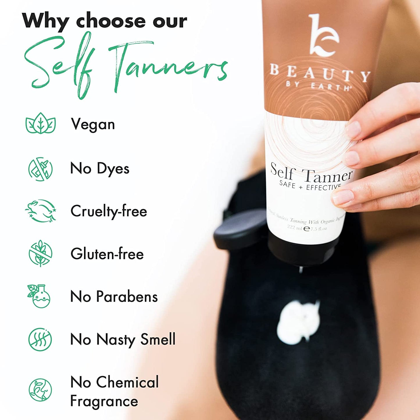 Self Tanner Body Lotion 7.5oz (Medium to Dark)