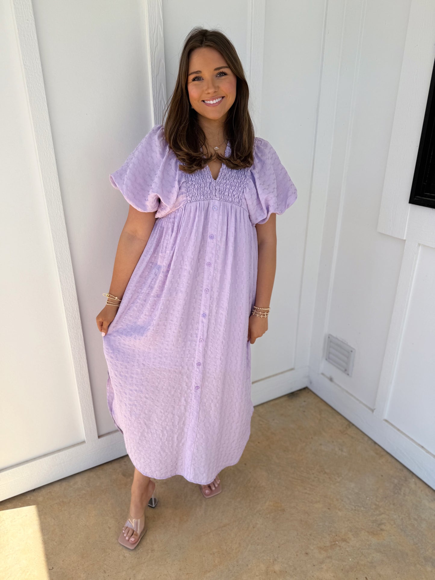 Cute Definition Dress (Lavender)
