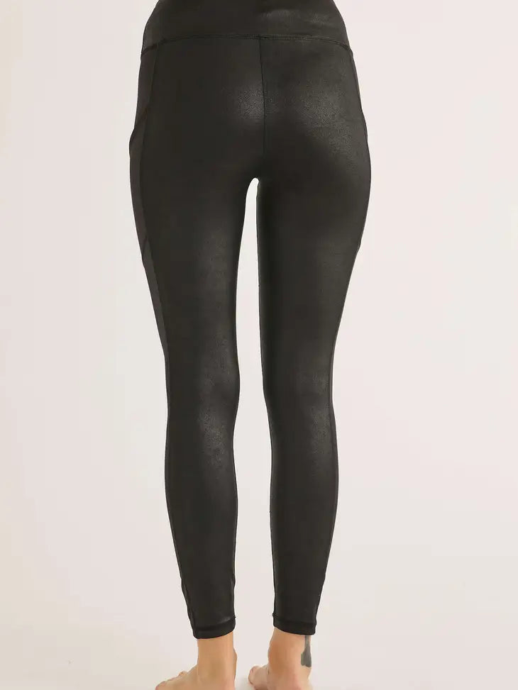Casual Coated Leggings