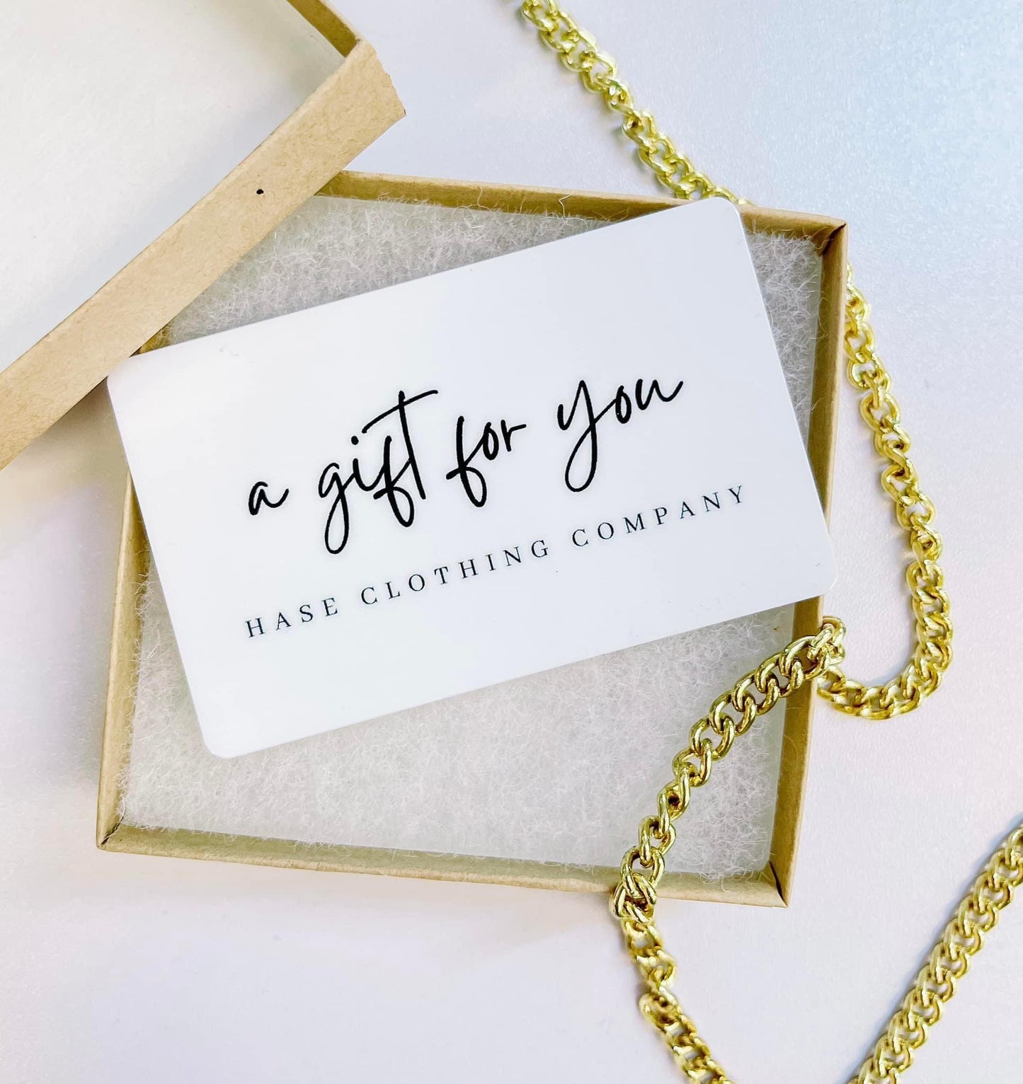 HASE Clothing Company E-Gift Card (online only)