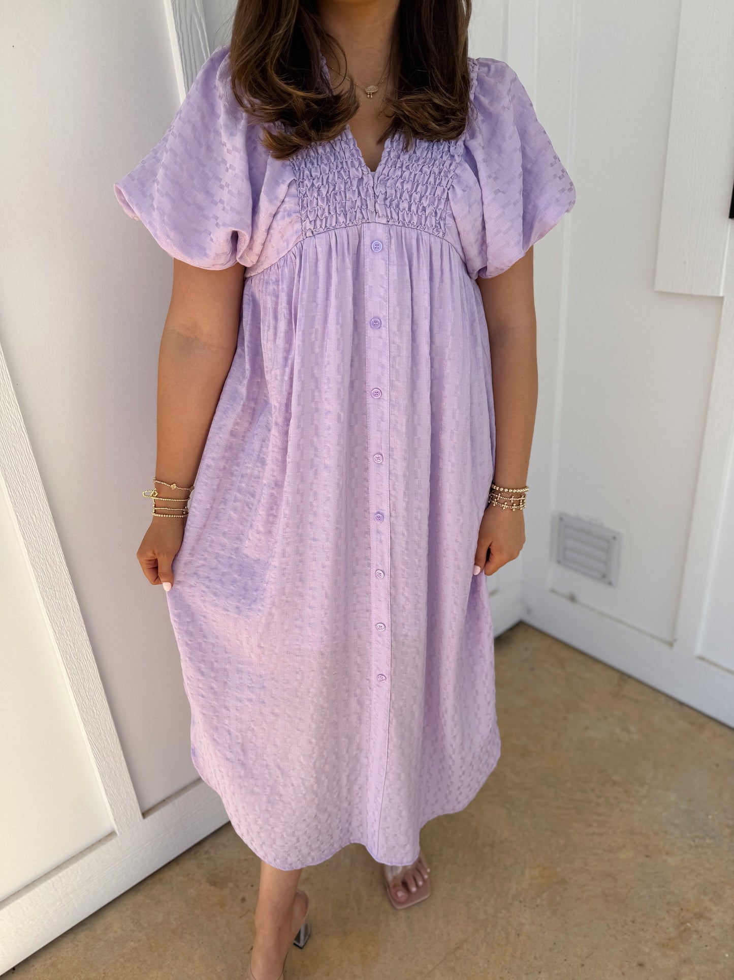 Cute Definition Dress (Lavender)