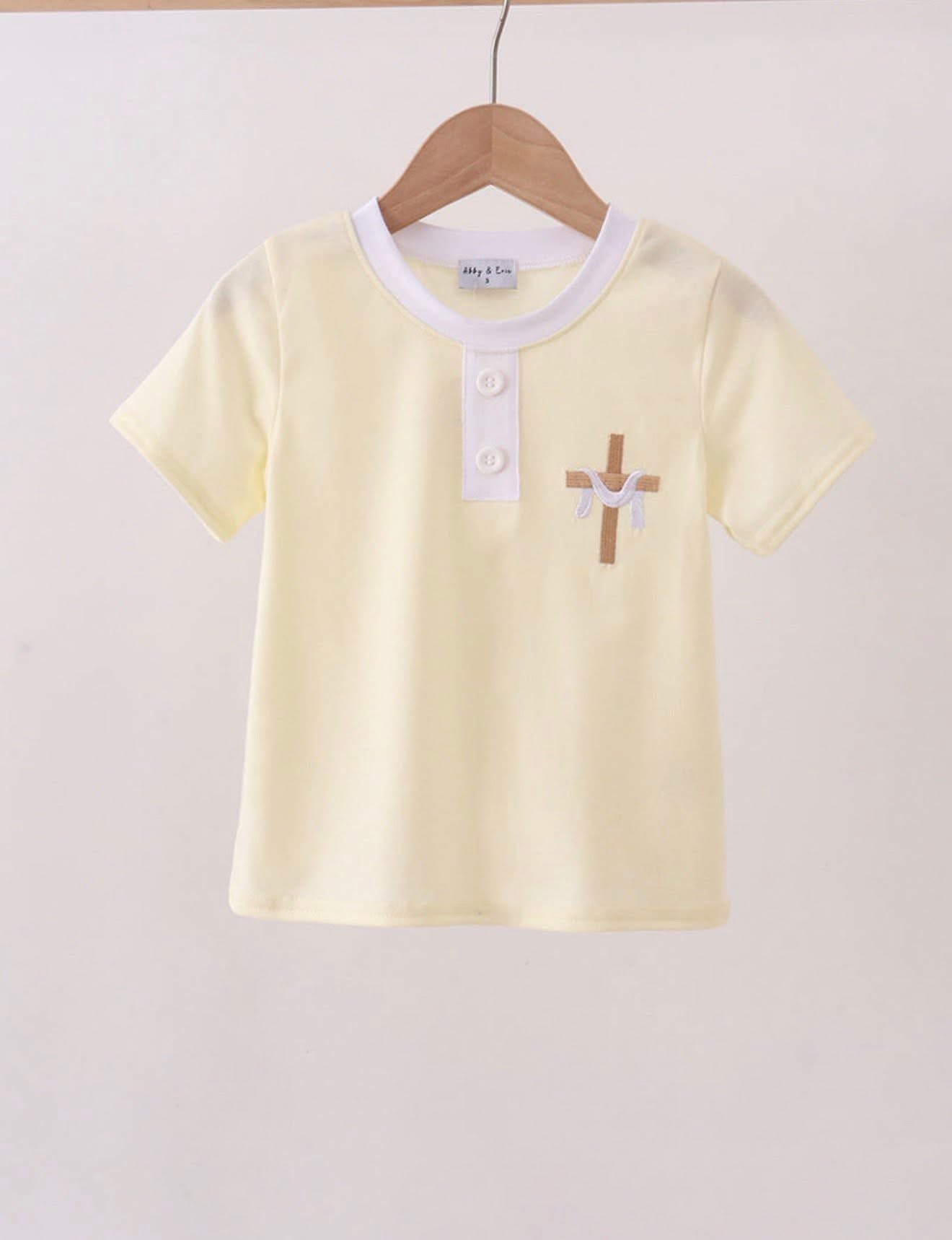 Yellow Cross Tee