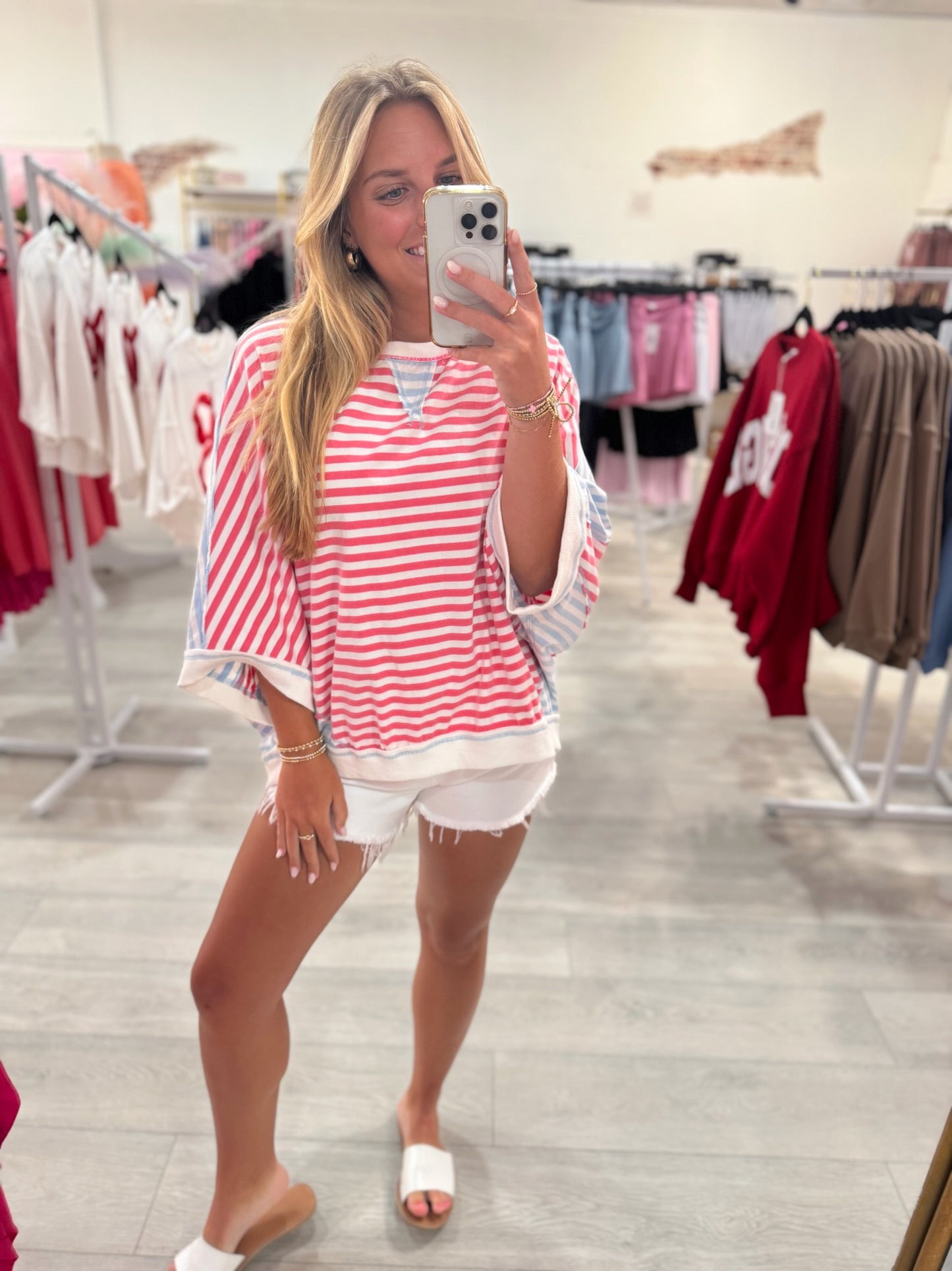 Red, White, and Blue Tee