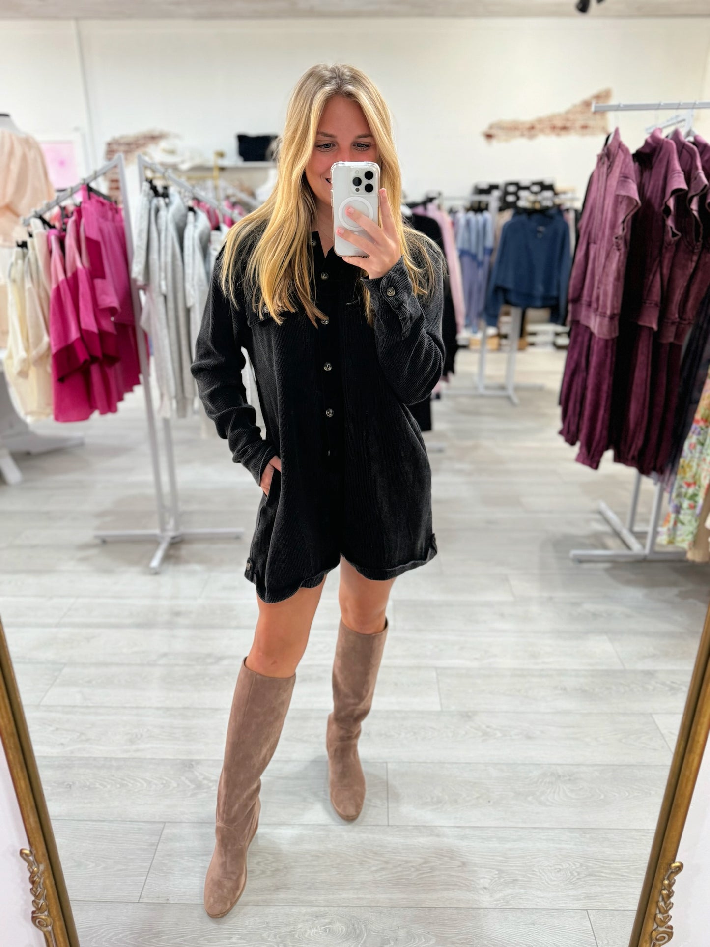Modern Sweetheart Romper