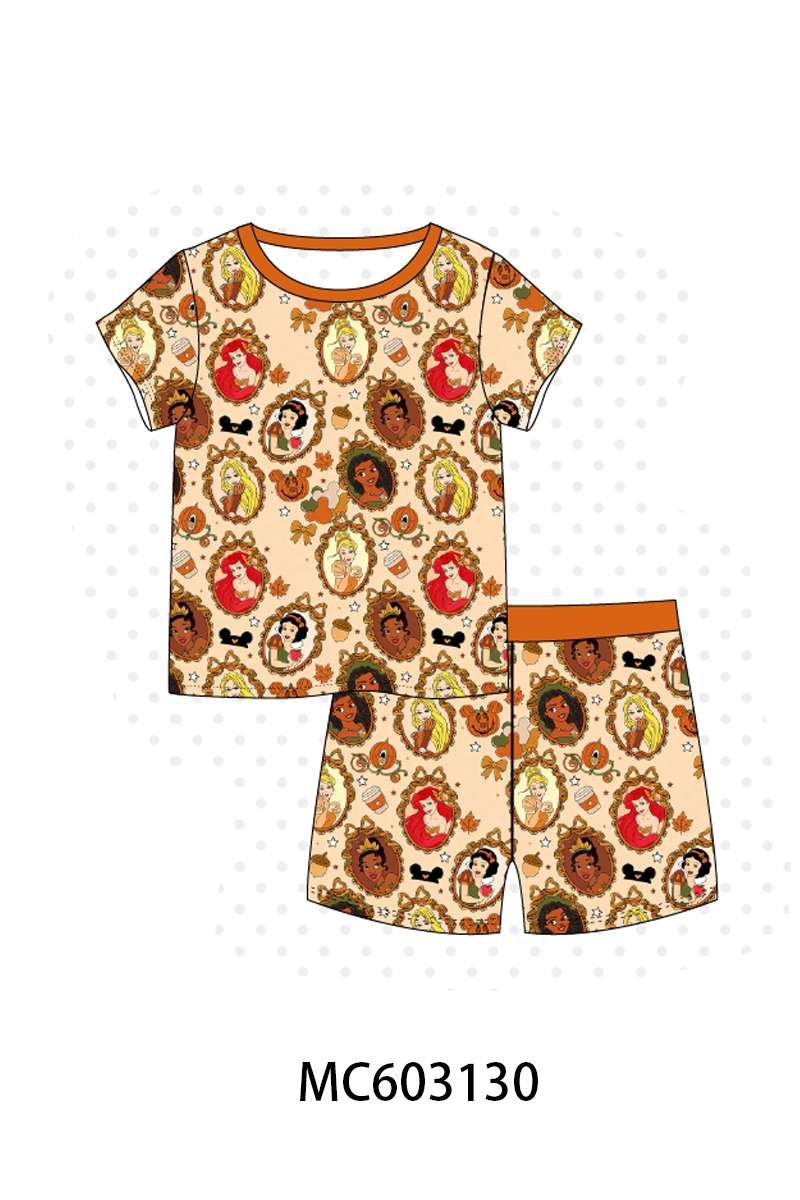 PO83 Orange princess bamboo collection