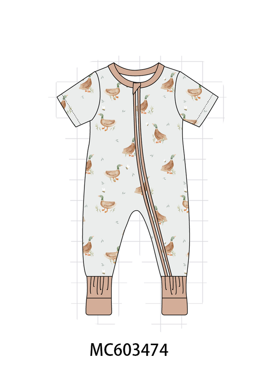 PO83 Duck print bamboo collection