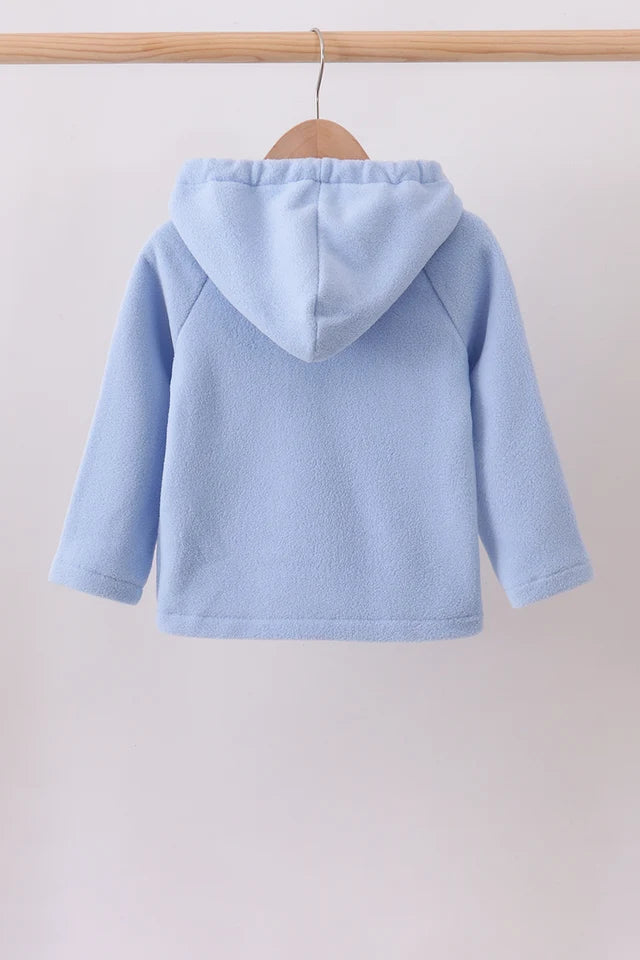 Blue Fleece Coat