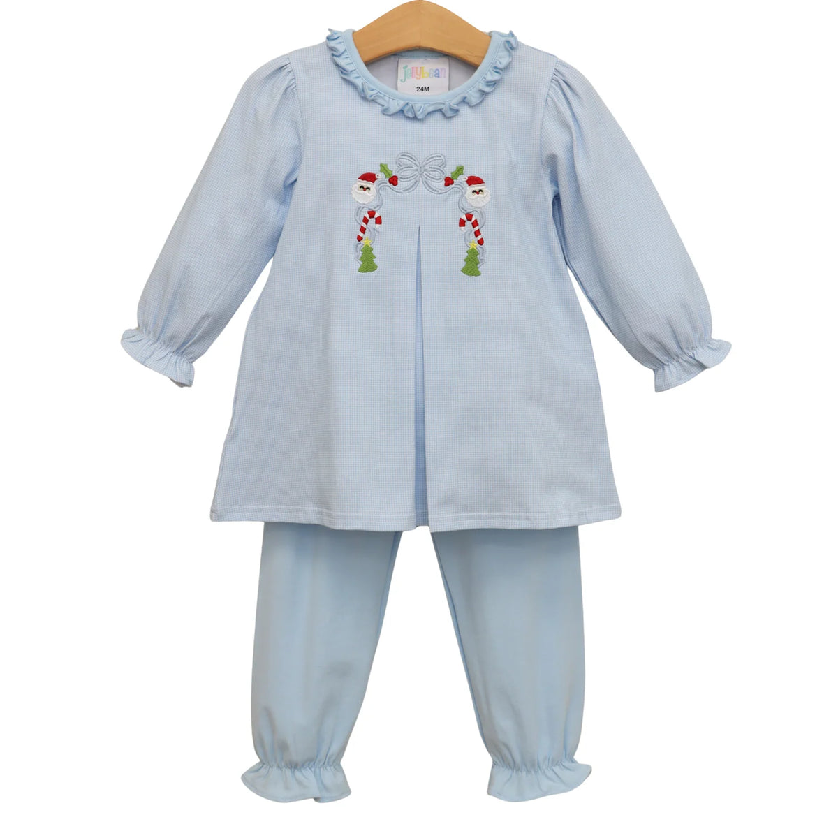A Classic Christmas Pleat Bloomer Pants Set