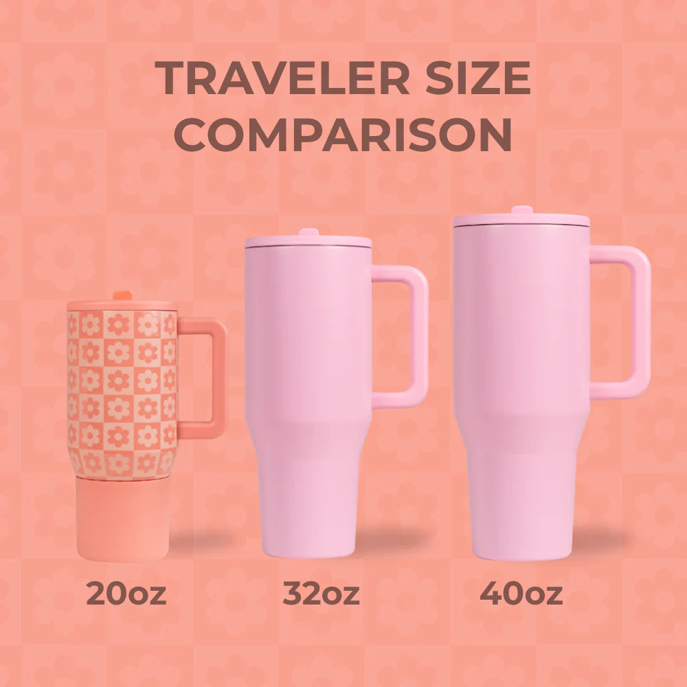 Daisy Checkers Traveler (20oz)