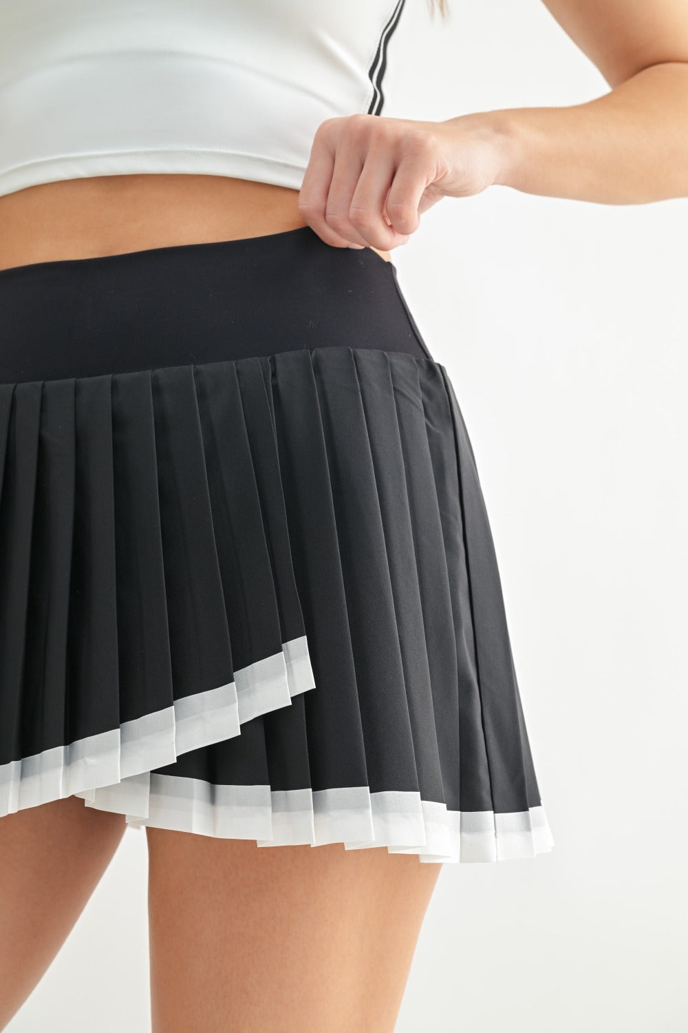 Court Charm Pleated Skort