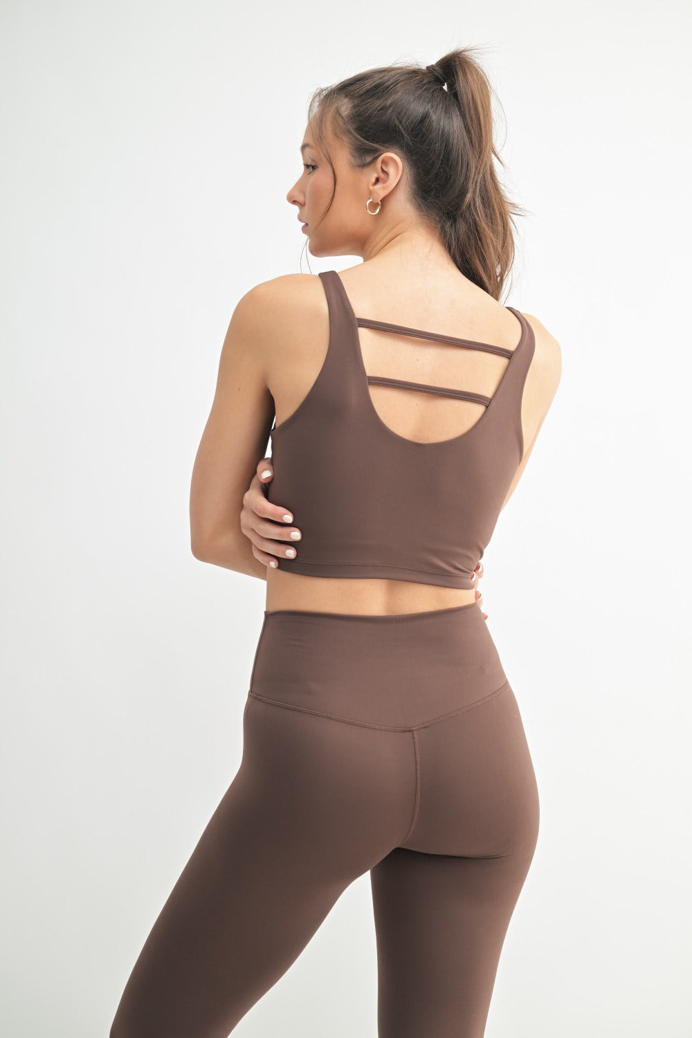 Venice Cloud Light U-Back Active Tank (rich soil) (built in bra)