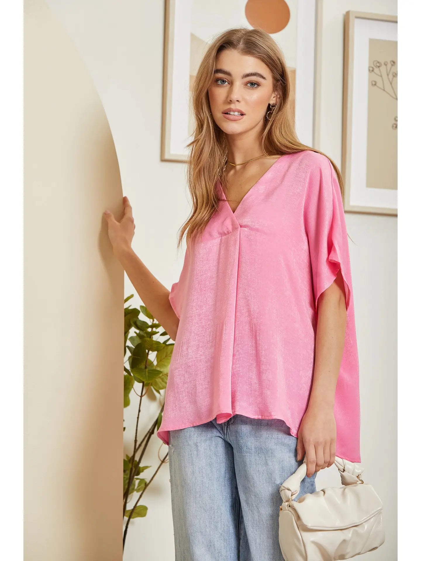 At This Point Blouse (Pink)