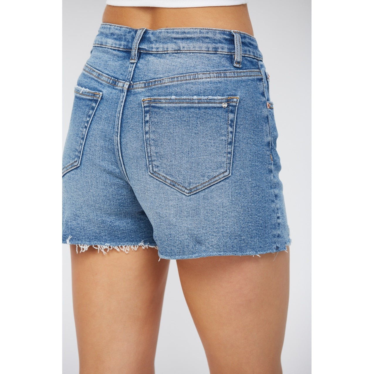 Kenna High Rise Cut Off Shorts
