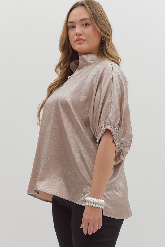 Looking Up Blouse *Plus Size
