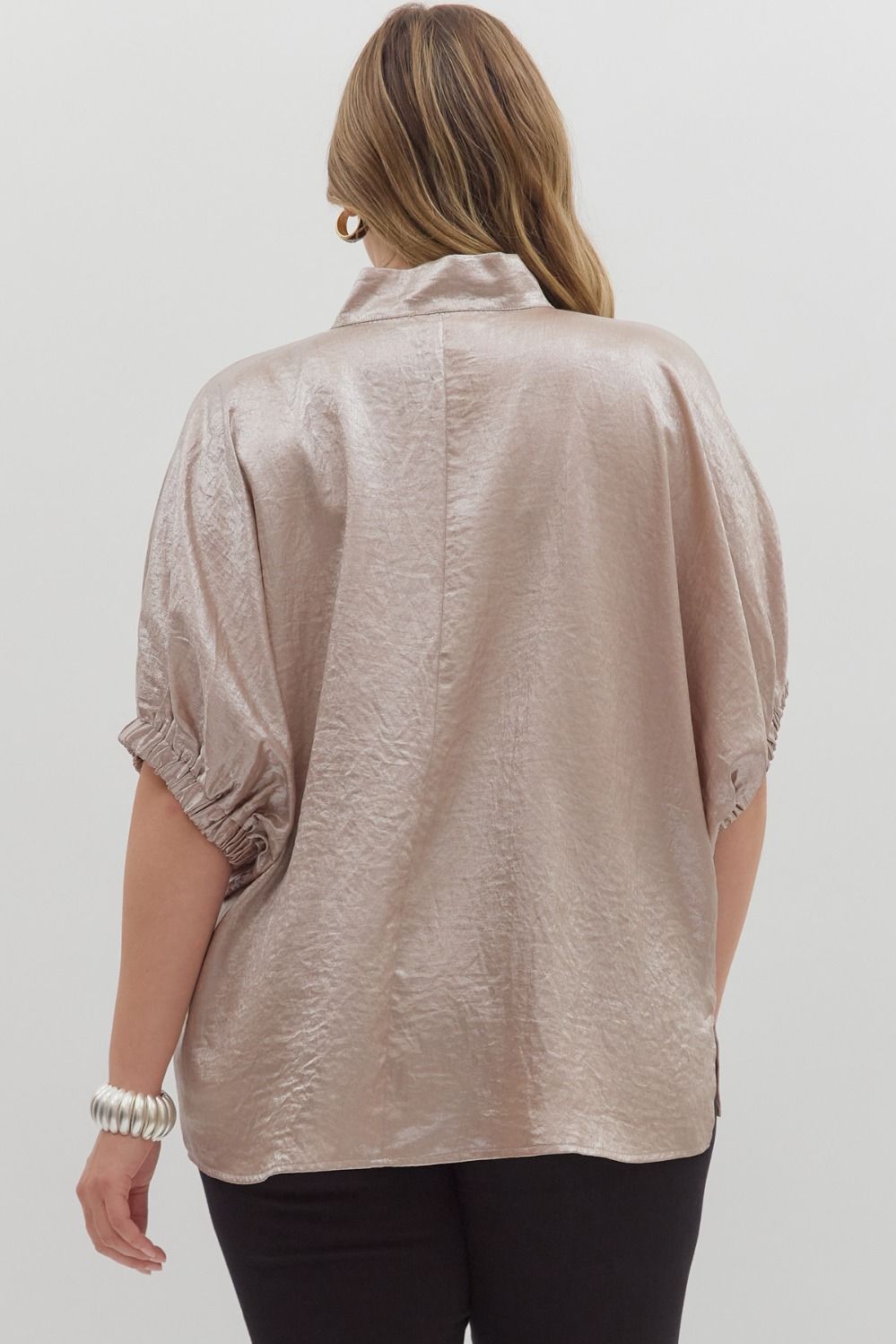Looking Up Blouse *Plus Size