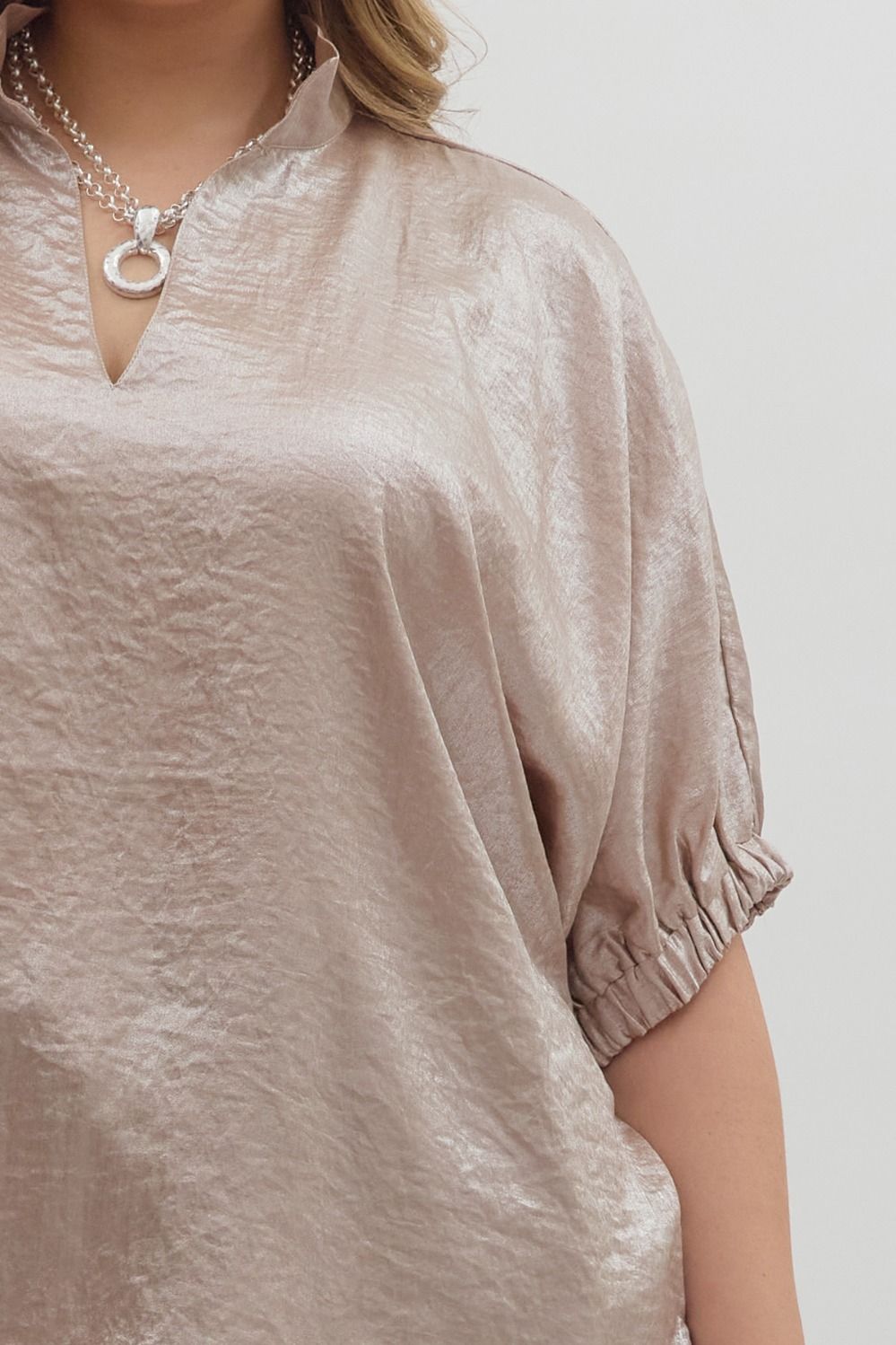 Looking Up Blouse *Plus Size
