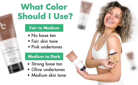 Self Tanner Body Lotion 7.5oz (Medium to Dark)