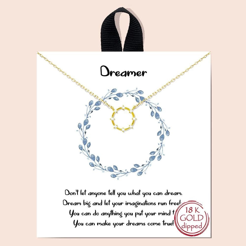 Dreamer Necklace (Gold)