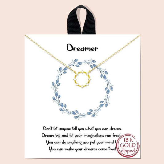 Dreamer Necklace (Gold)