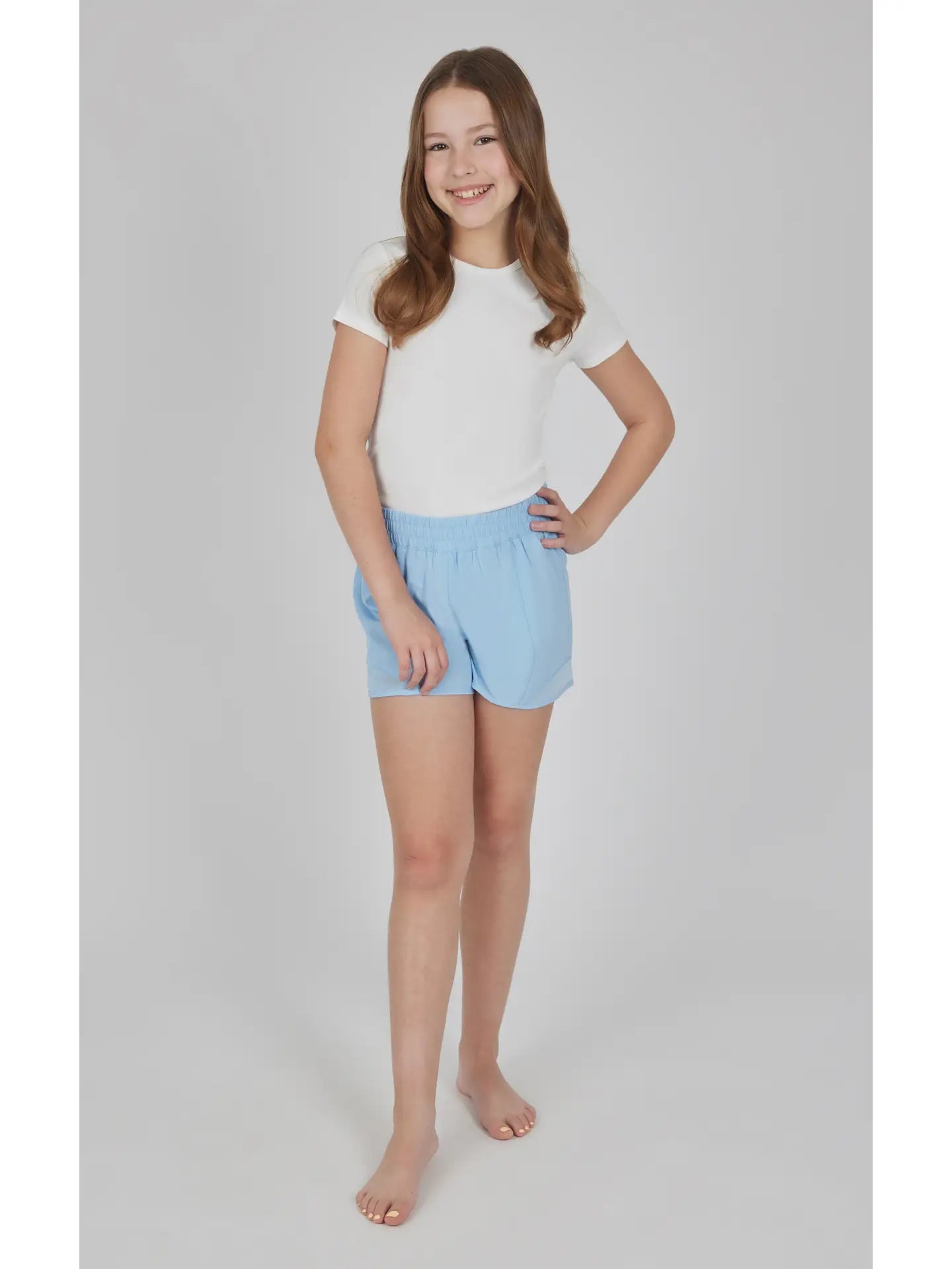 *PREORDER* Tween Shorts with Mesh Detail & Inner Panty