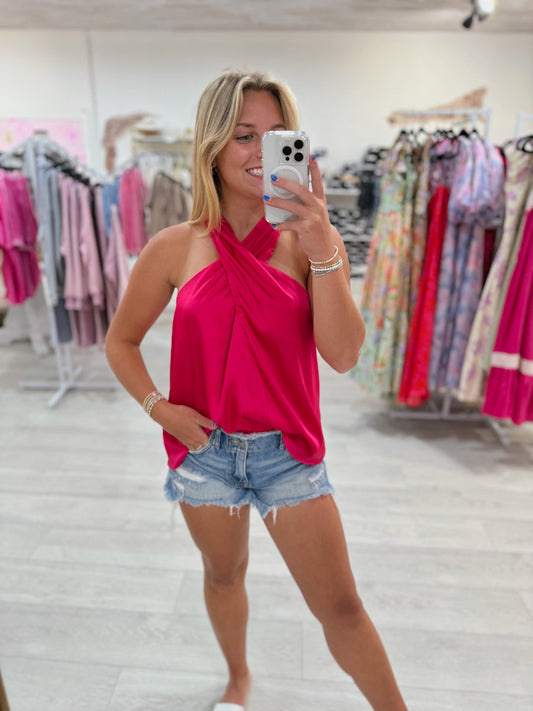 Most Adorable Top (Fuchsia)