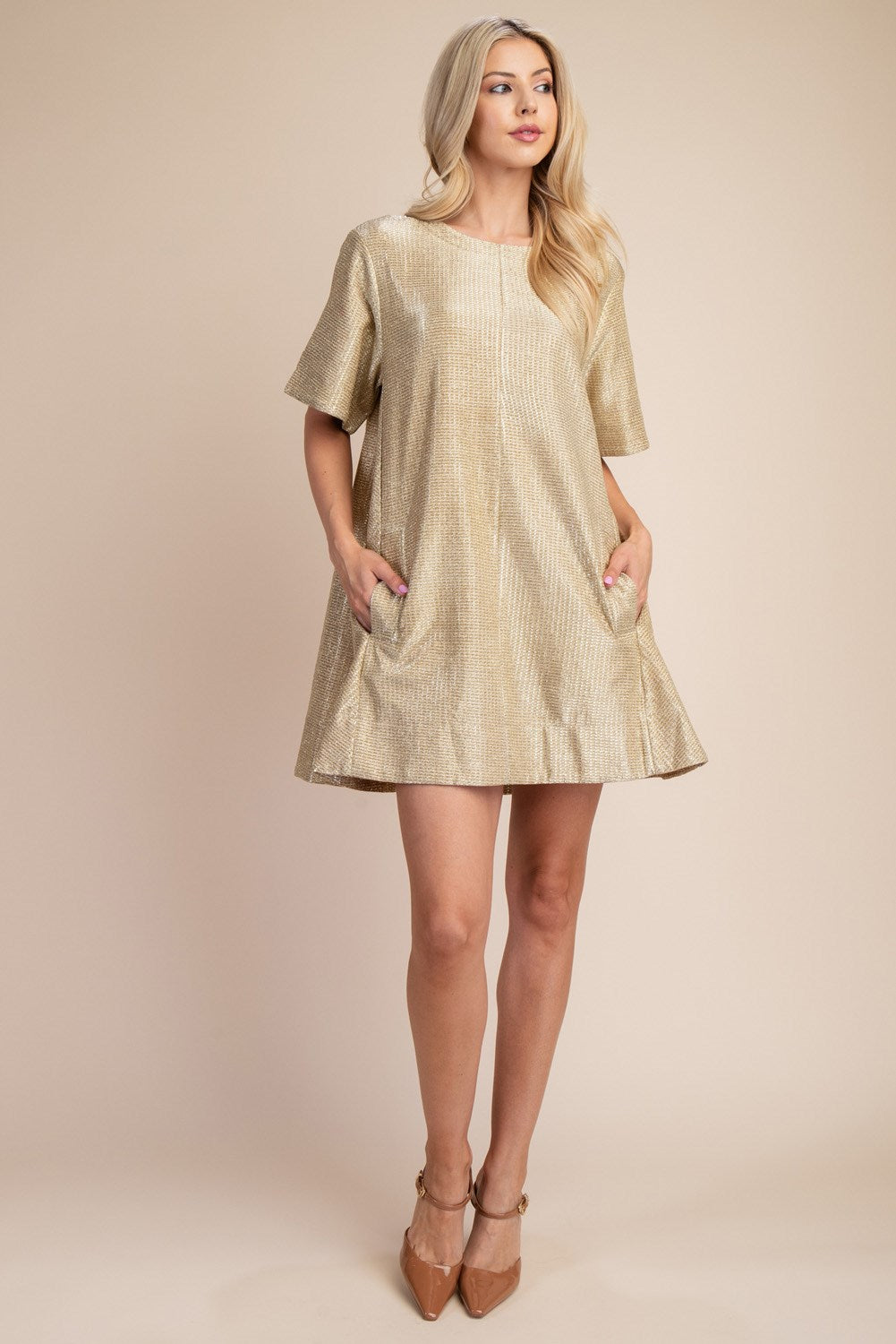 Divine Dream Dress (Gold)