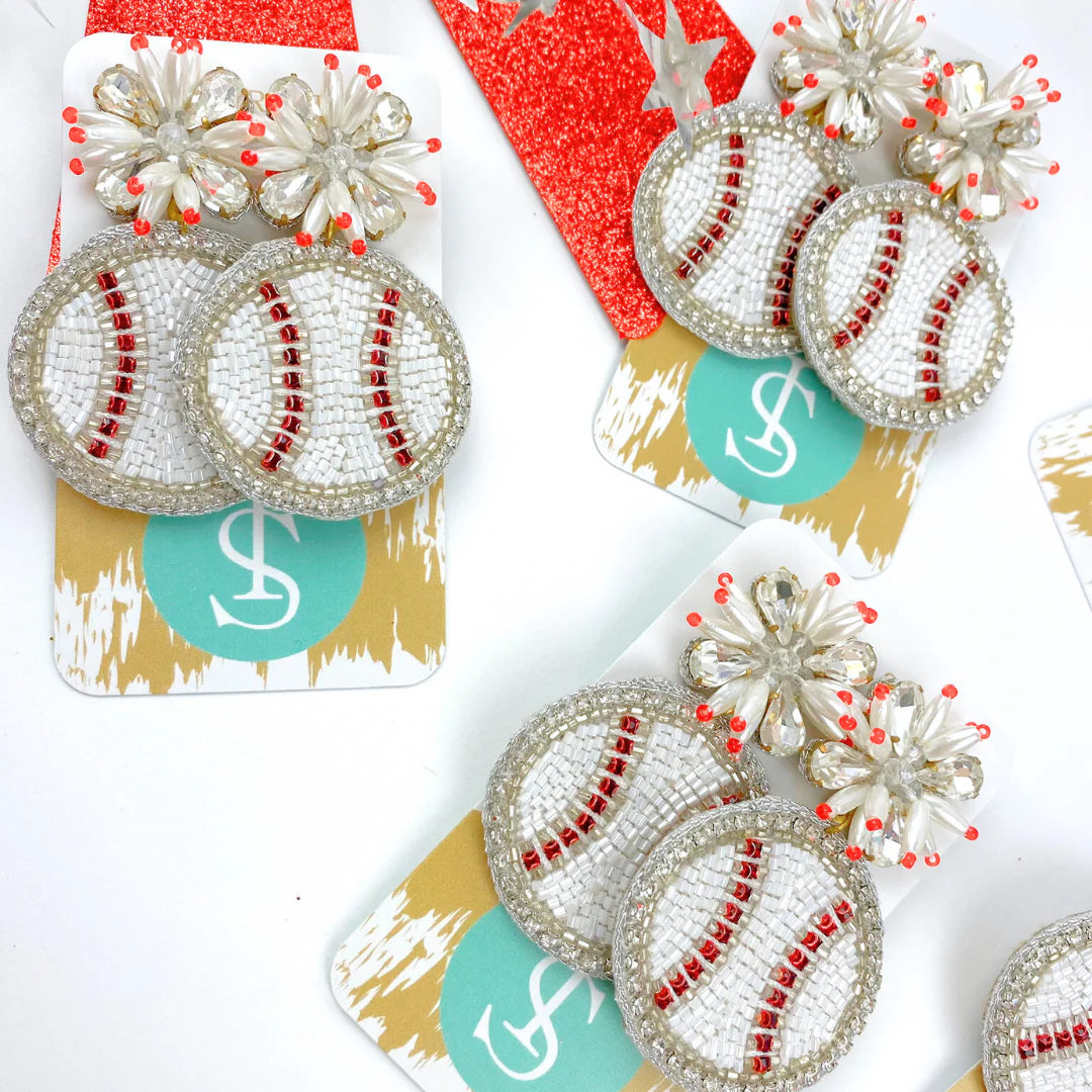 Beaded Baseballs