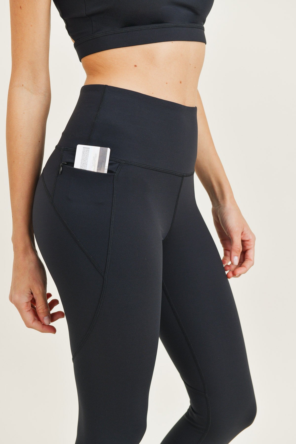 Take A Hike Highwaist Leggings (Black)