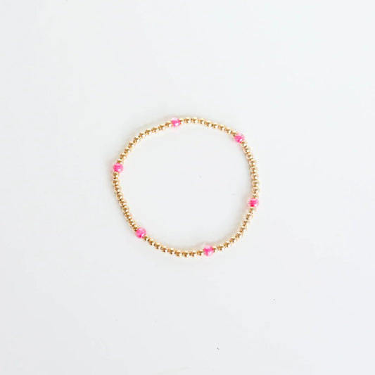 Hot Pink Poppi Bracelet