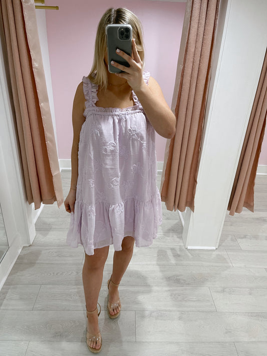 Bright Charm Dress (Lavender)