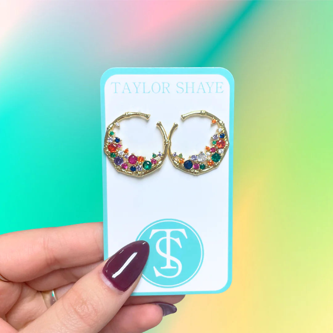 Lorali Studs (Rainbow)