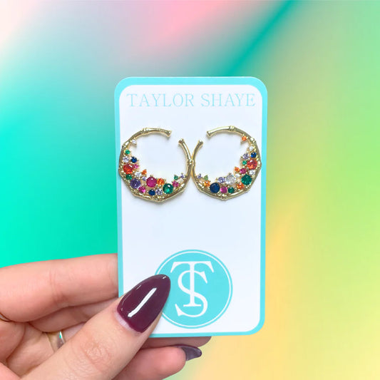 Lorali Studs (Rainbow)