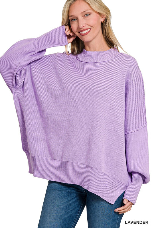 Best Days Sweater (Lavender)