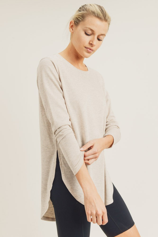 Open Book Casual Top (Natural)