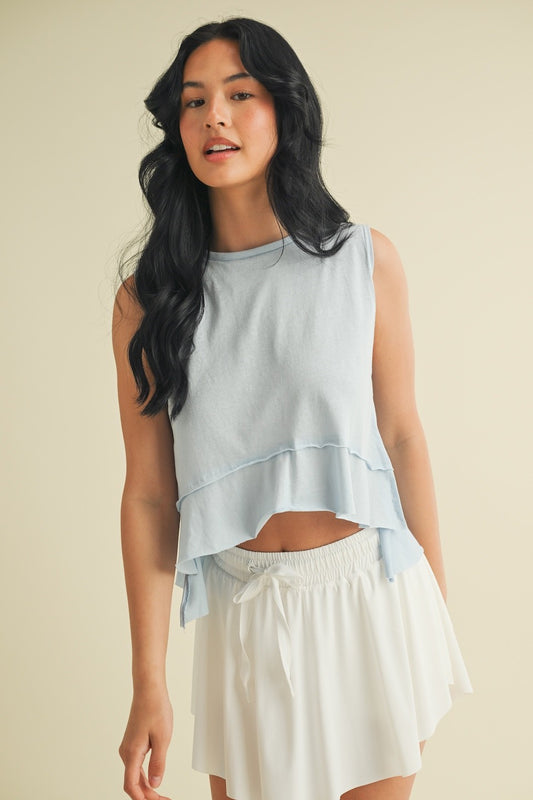 Bri Top (Baby Blue)