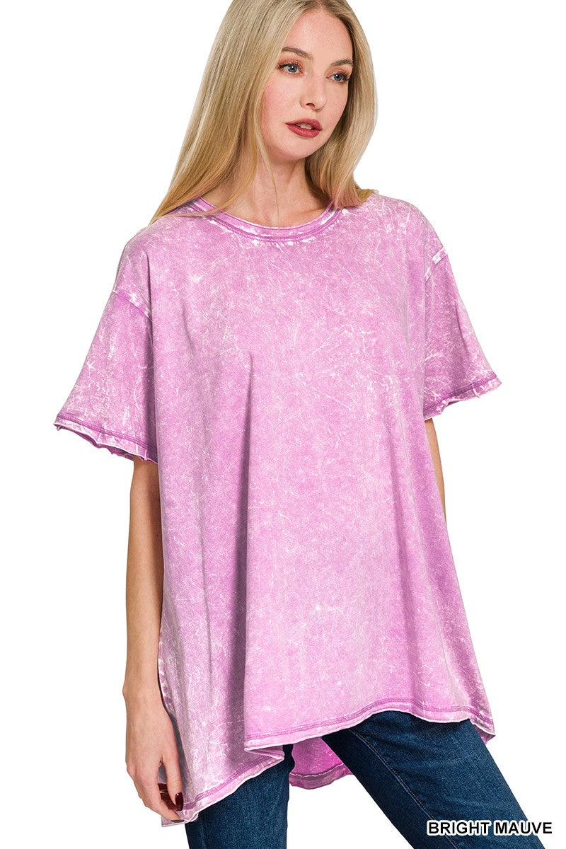 Time For Fun Top (Bright Mauve)