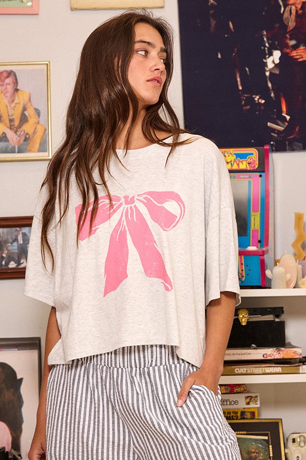 Bow Graphic Tee