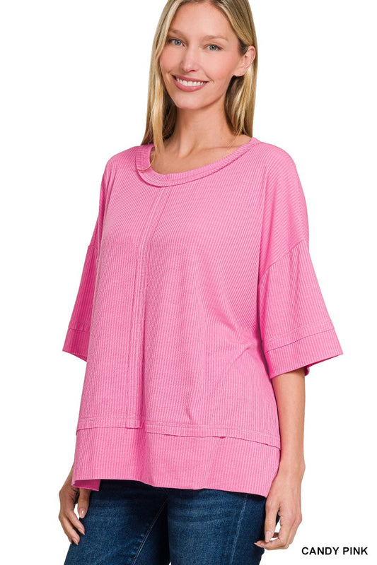 Take A Look Top (Candy Pink)