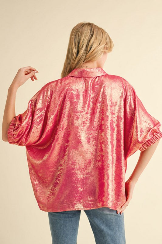 Switch It Up Top (Fuchsia)