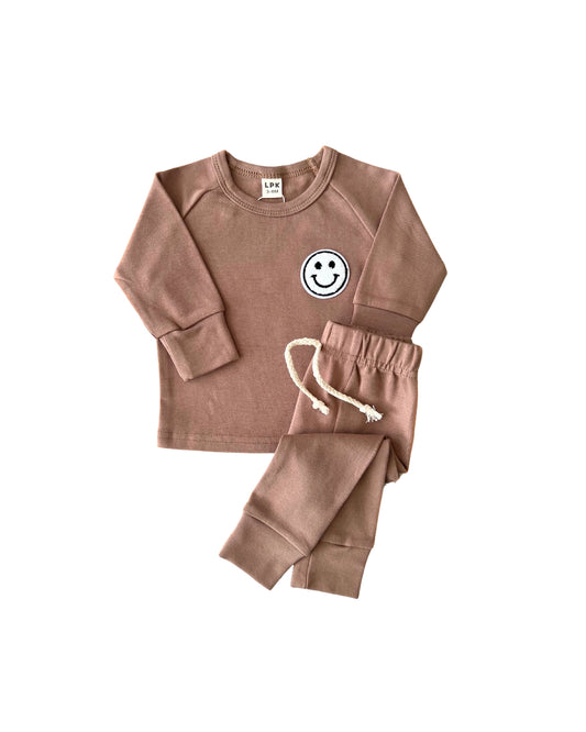 Lounge Set | Smiley Mocha *sold as set
