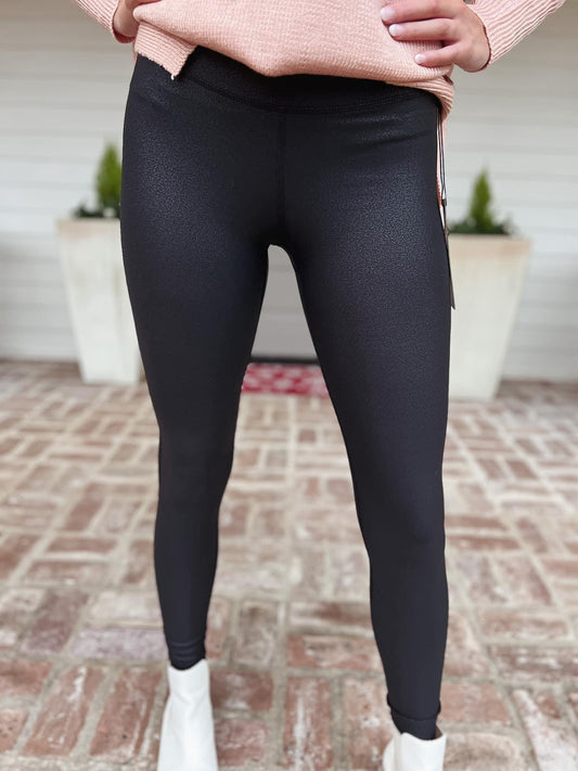 Dress It Up Foil Leggings