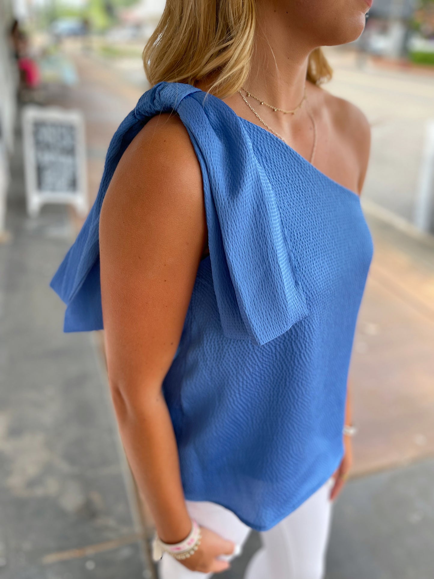 Gorgeous Stance One Shoulder Top