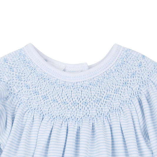 Benjamin Bishop Footie - Light Blue