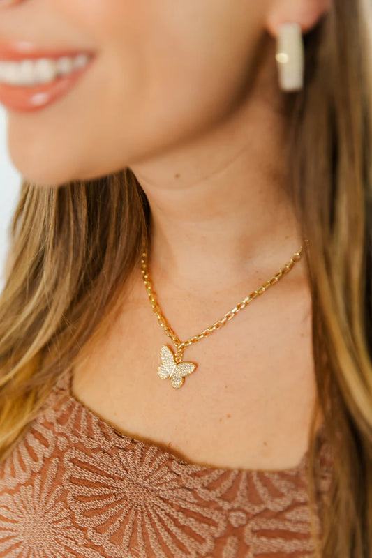 Betsy Butterfly Necklace