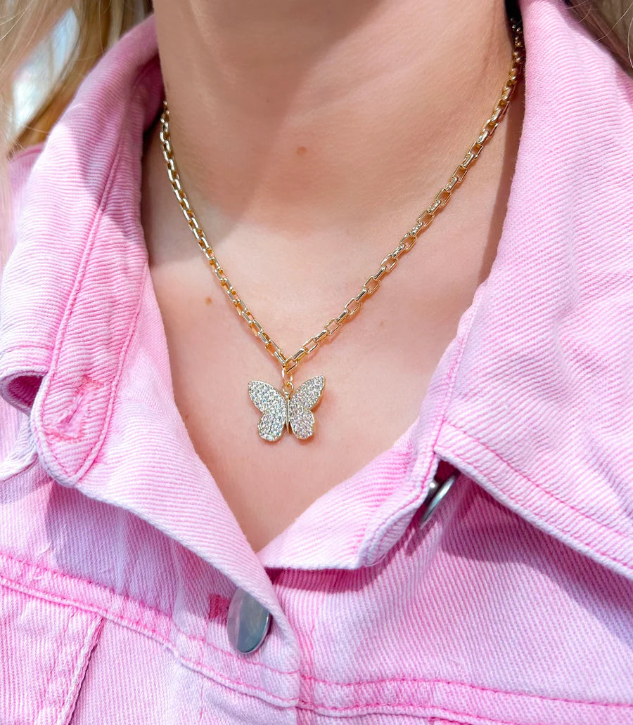 Betsy Butterfly Necklace