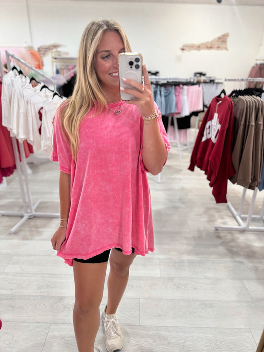 Time For Fun Top (Fuchsia)