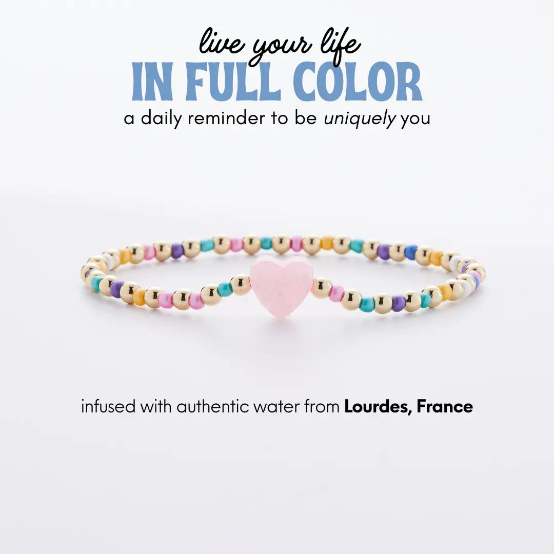 Holy Water Unconditional Love Bracelet in Gold Ombre