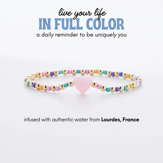 Holy Water Unconditional Love Bracelet in Gold Ombre